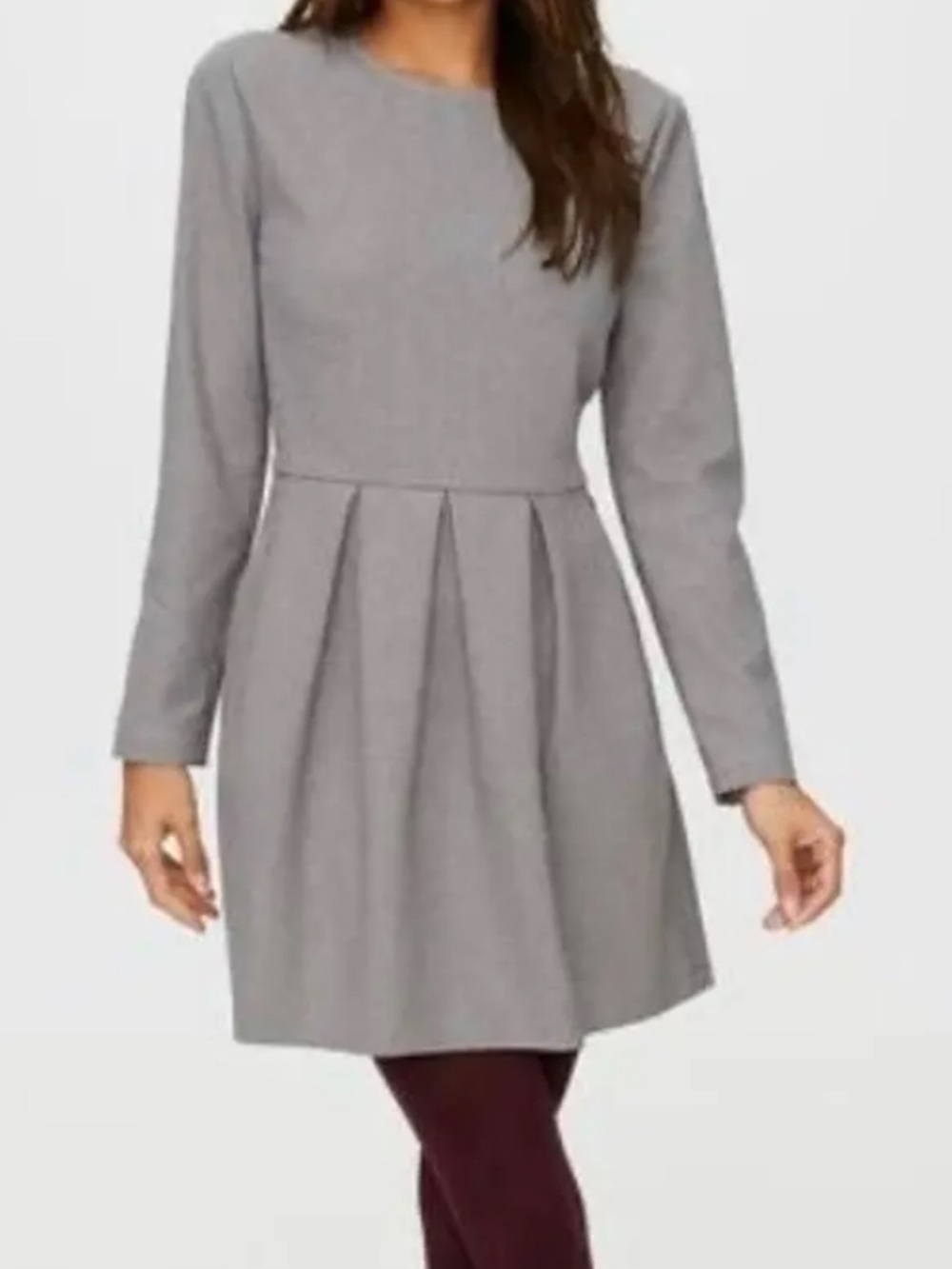 Sunday Best 2 Dress Tartine mini houndstooth long sleeve Academia Fall Aritzia